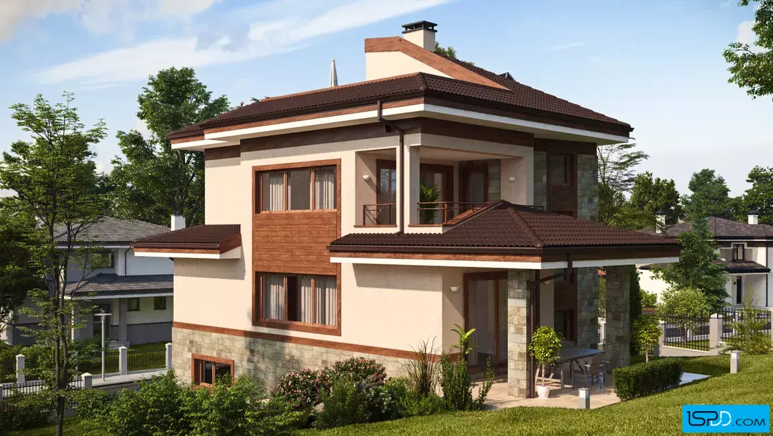 Проект на къща в с. Бистрица