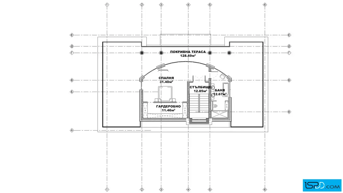 План на трети етаж