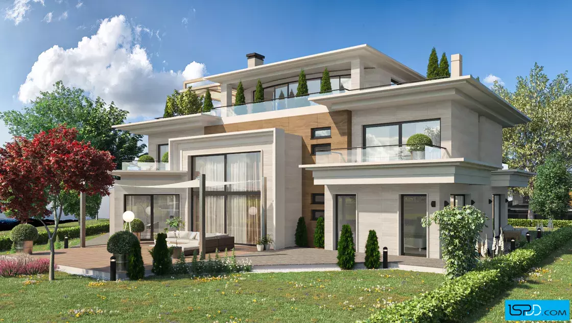 Проект на къща в гр. Златица