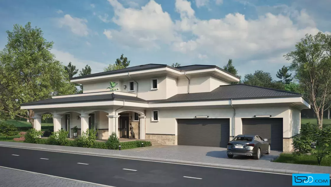 Проект на къща в гр. Бургас