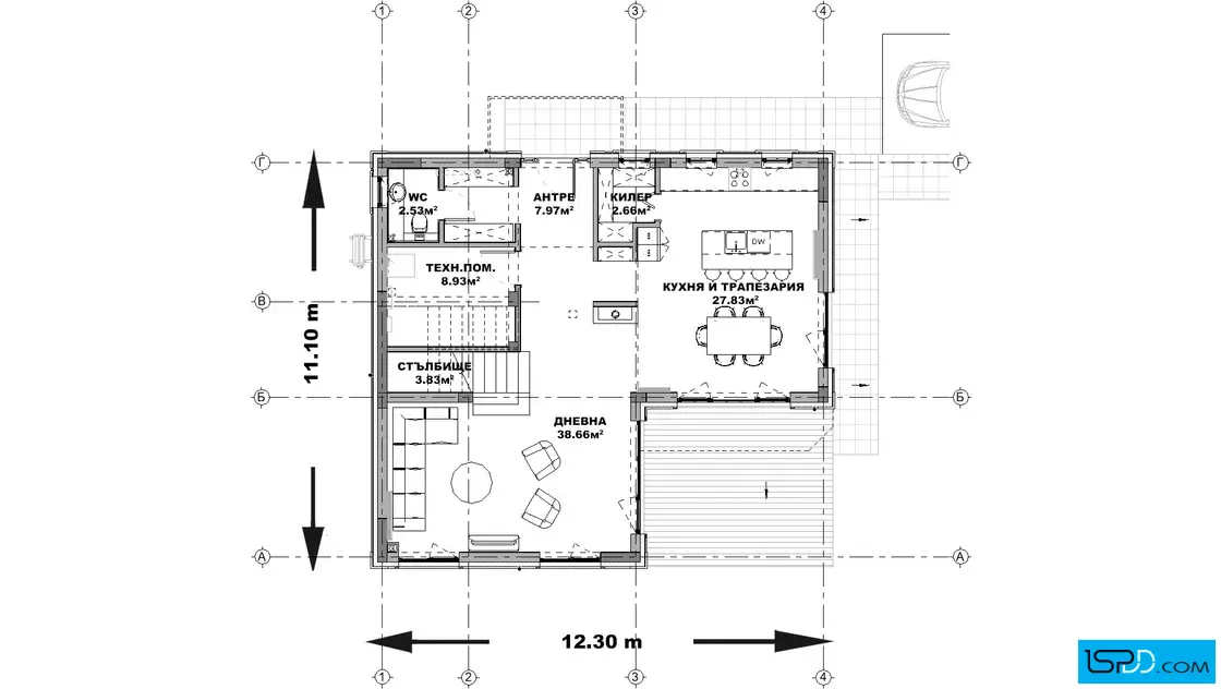 План на първи етаж
