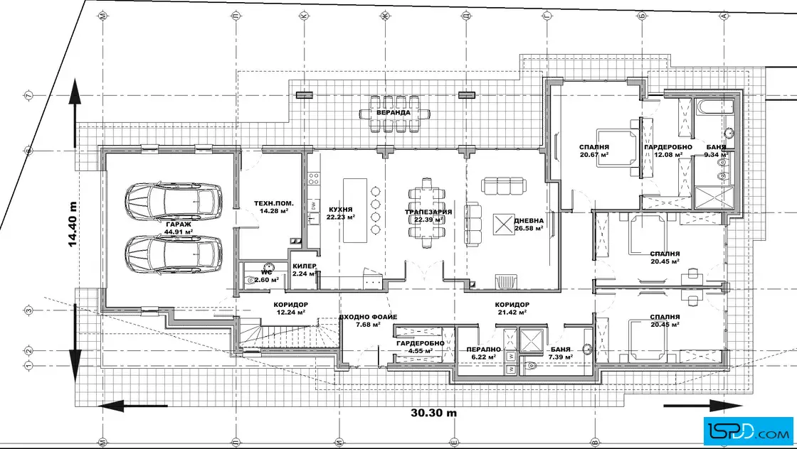 План на първи етаж