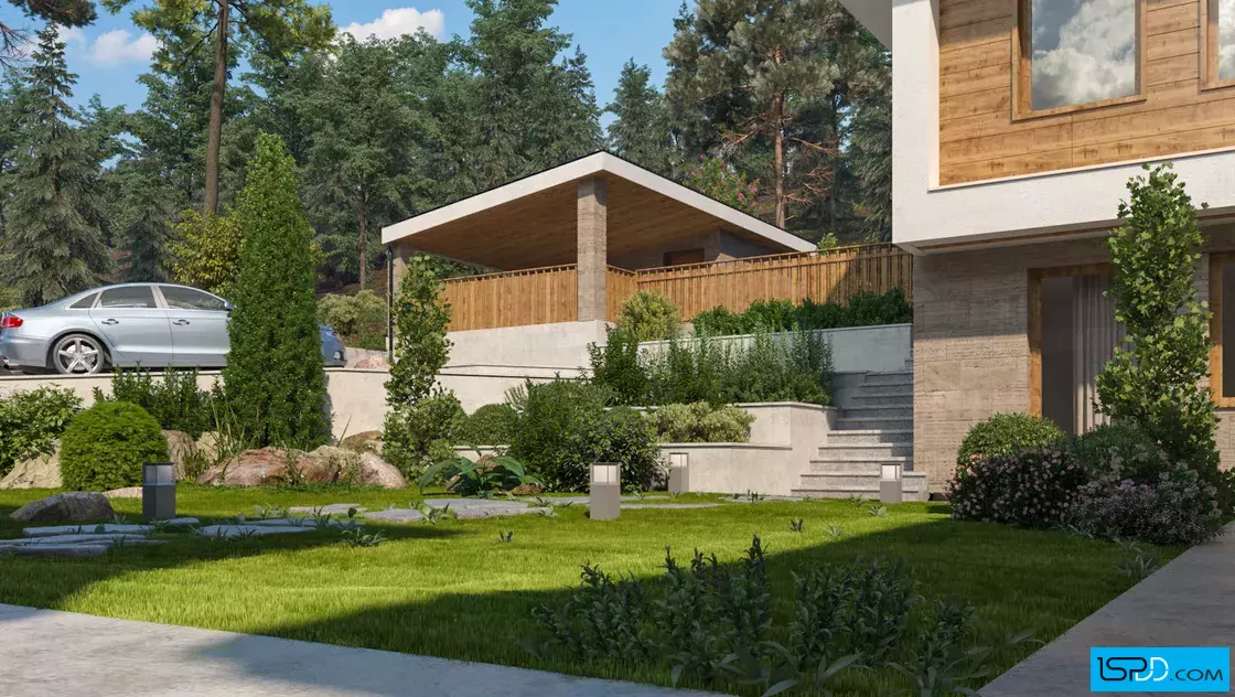 Проект на къща в с. Лозен