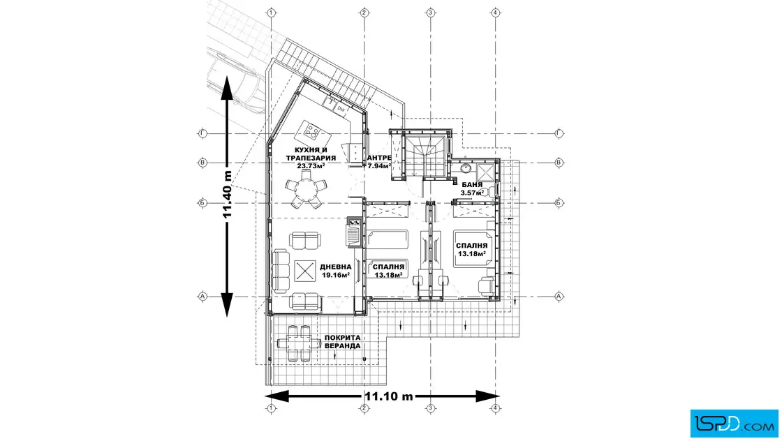 План на първи етаж