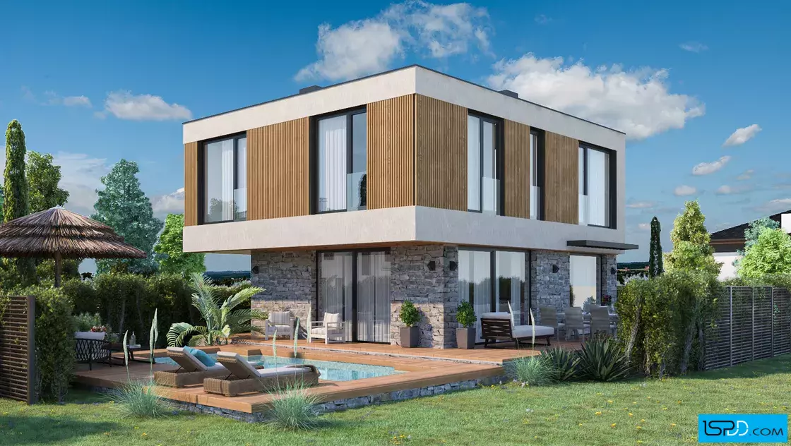 Проект на къща в с. Лозенец