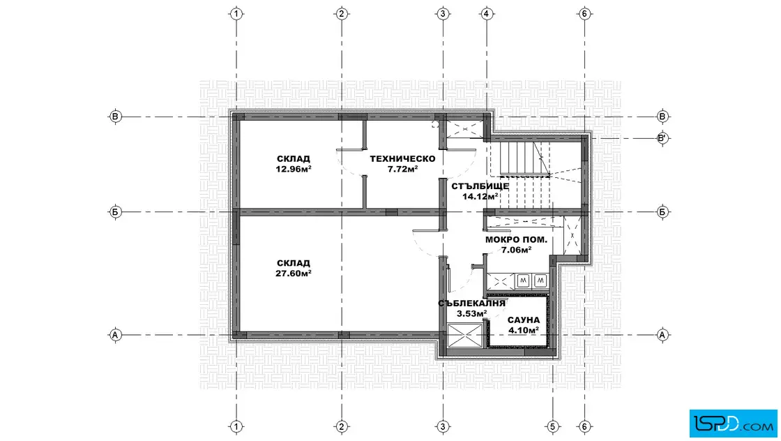 План на подземен етаж