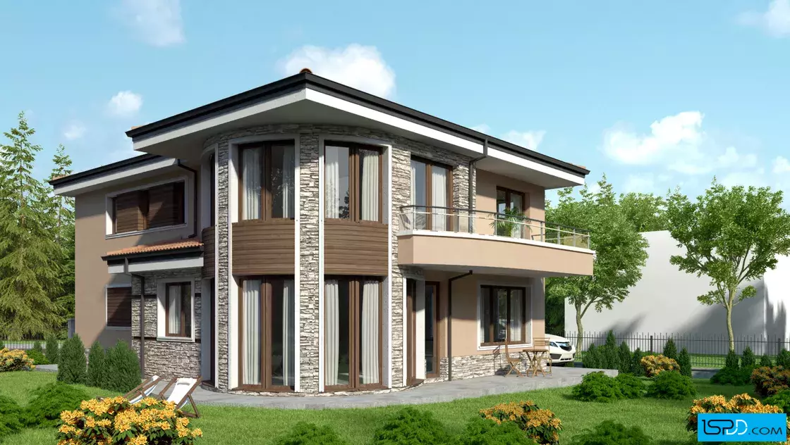 Проект на къща в с. Мрамор