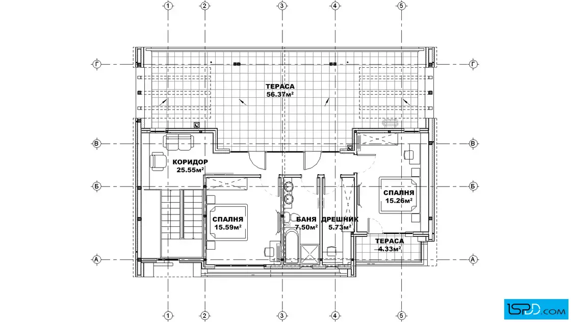 План на втори етаж