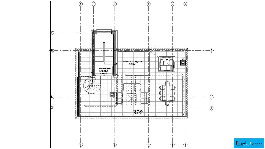 План на трети етаж