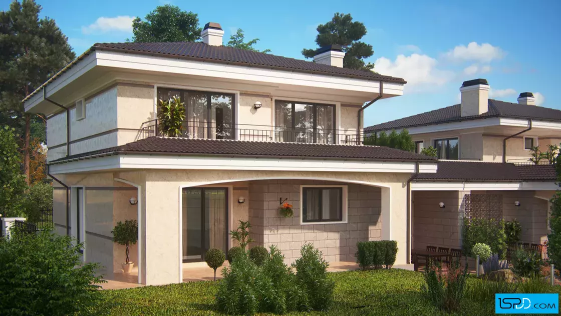 Двуфамилна къща в с. Алдомировци