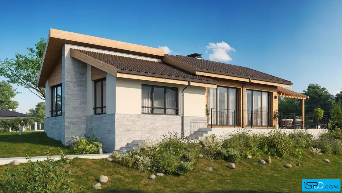 Проект на къща в м. Бухово