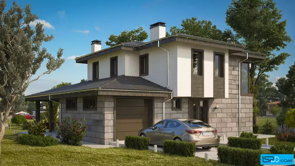 Проект на къща в гр. Тутракан