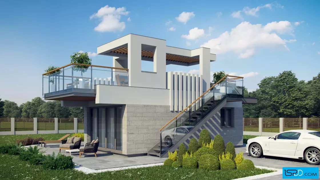 Проект на къща в гр. Кавала