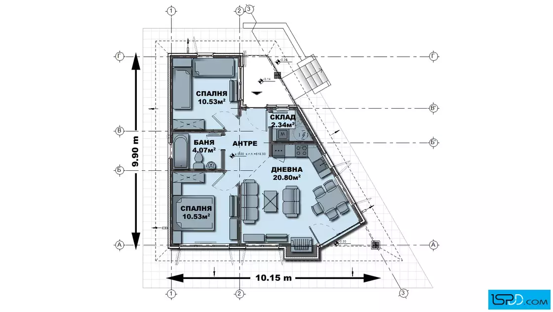 План на първи етаж