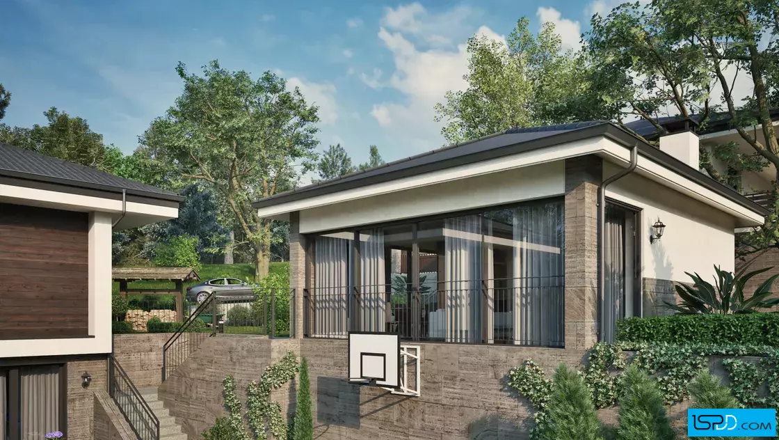 Проект на къща в с. Лозен