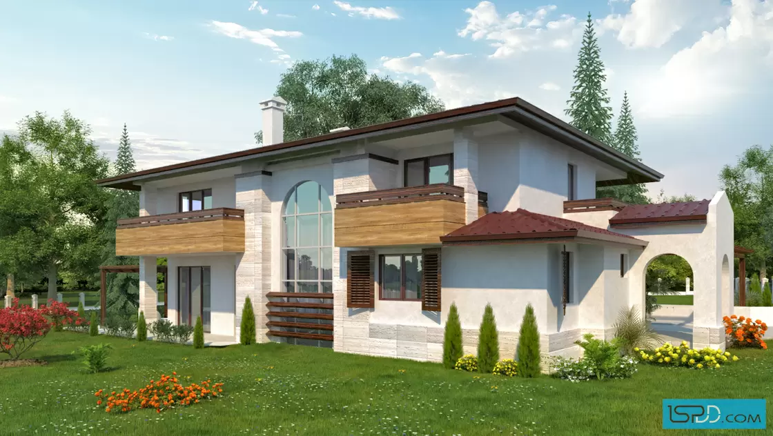 Готов проект на къща 08