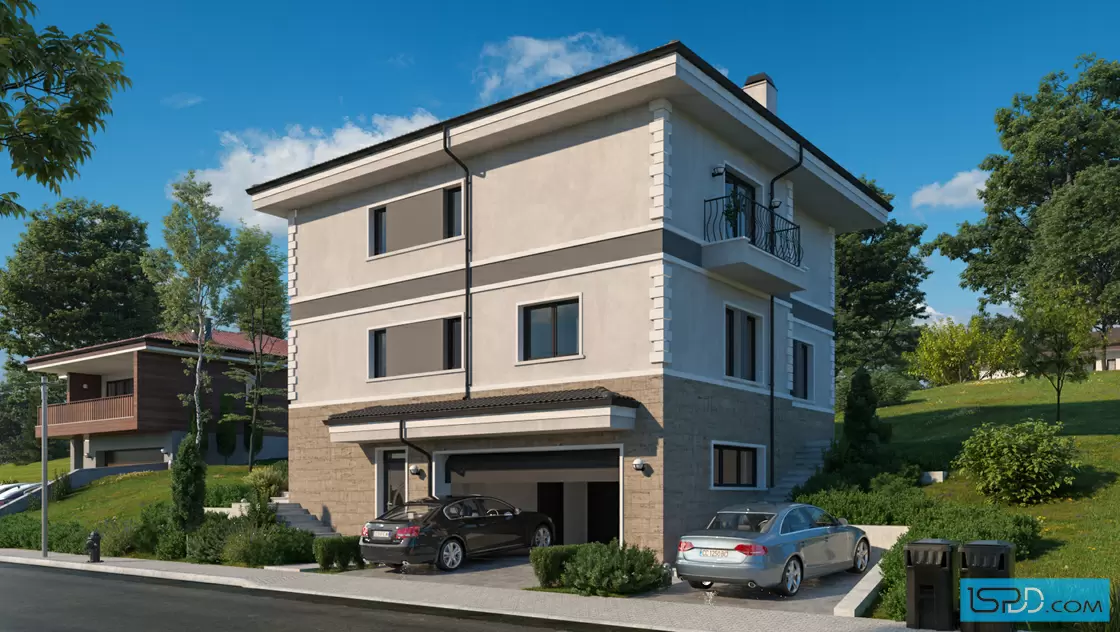 Проект на къща в с. Бистрица