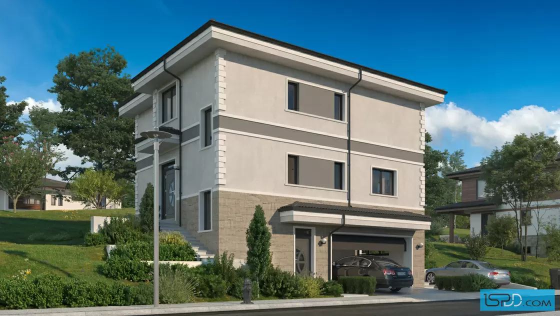 Проект на къща в с. Бистрица