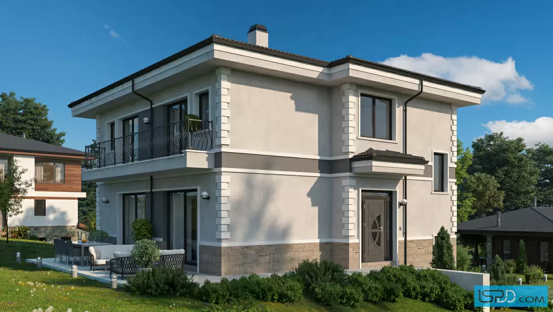 Проект на къща в с. Бистрица