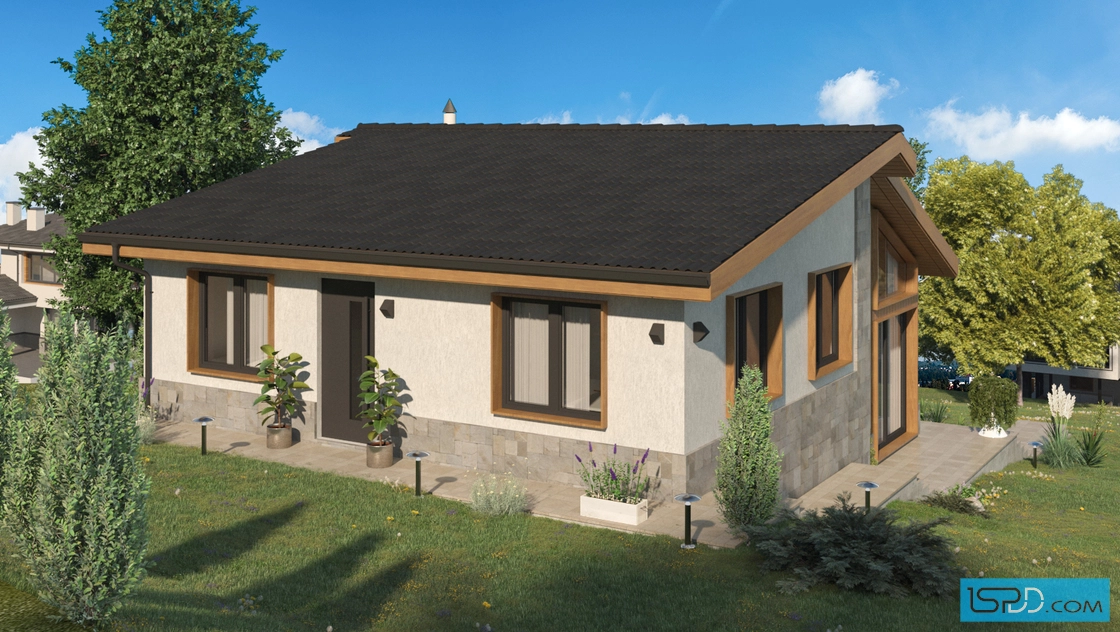 Проект на къща в гр. Ботевград