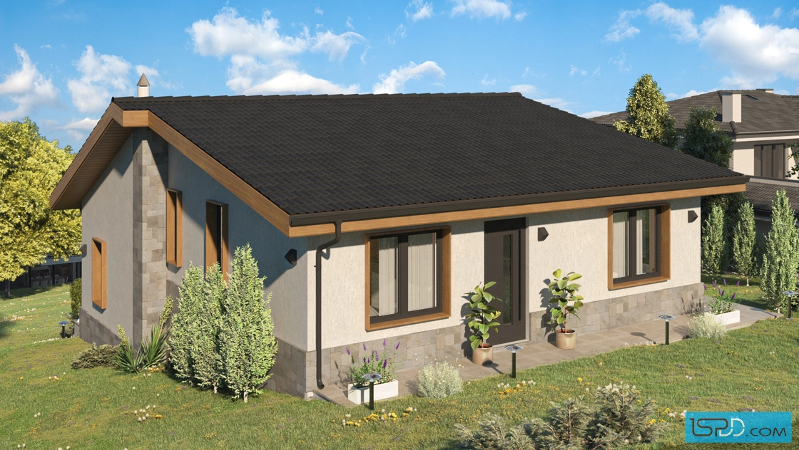 Проект на къща в гр. Ботевград