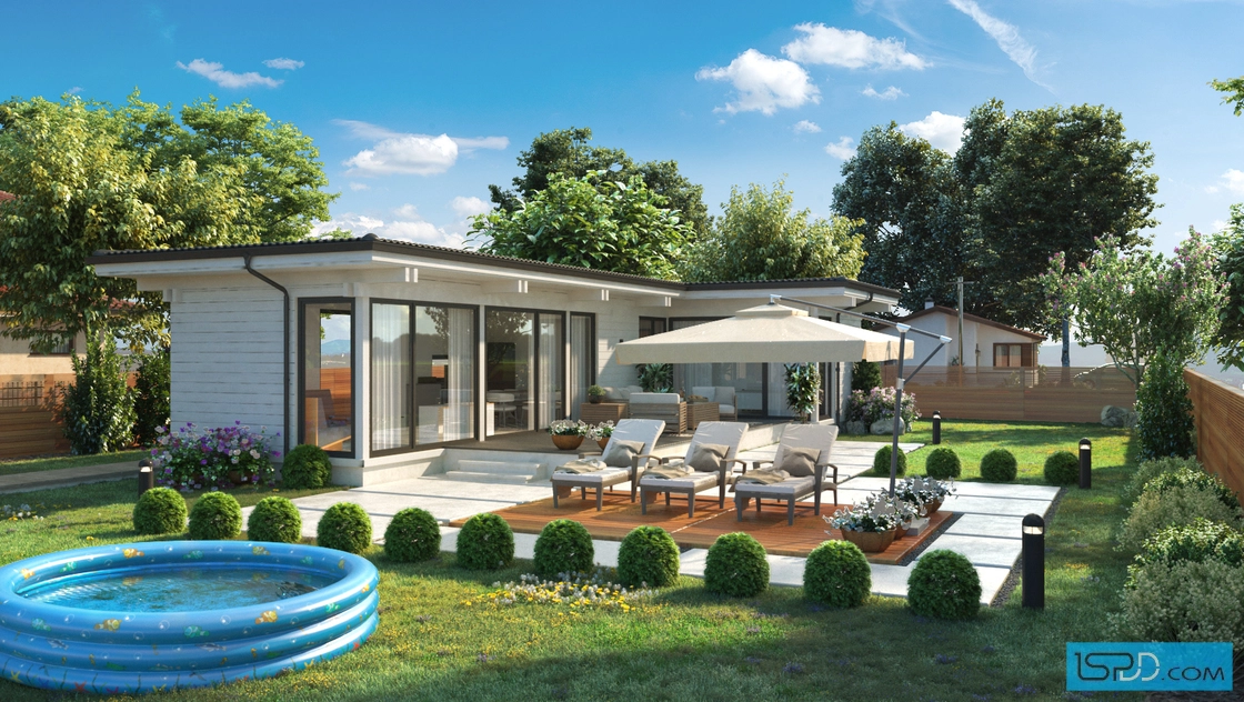 Проект на къща в с. Долни Раковец