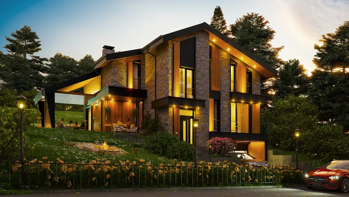 Проект на къща в гр. София