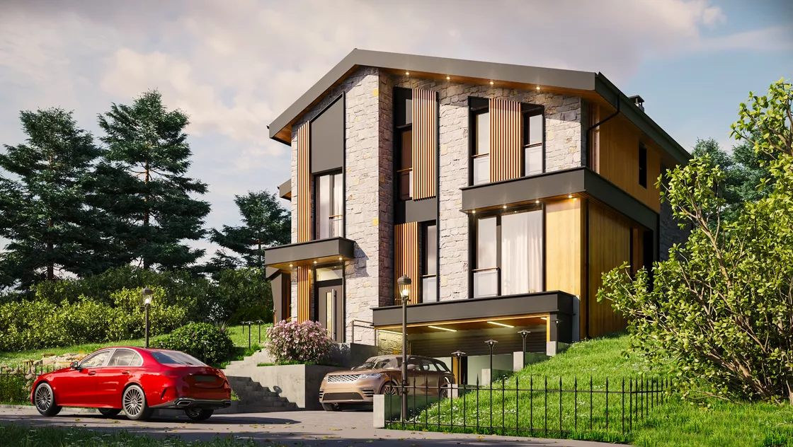 Проект на къща в гр. София