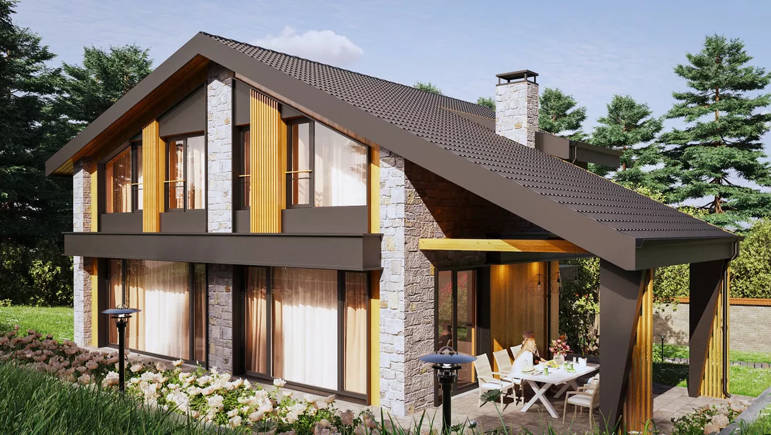 Проект на къща в гр. София