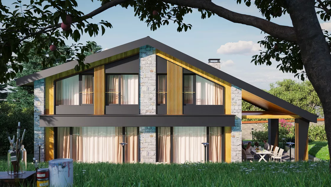 Проект на къща в гр. София