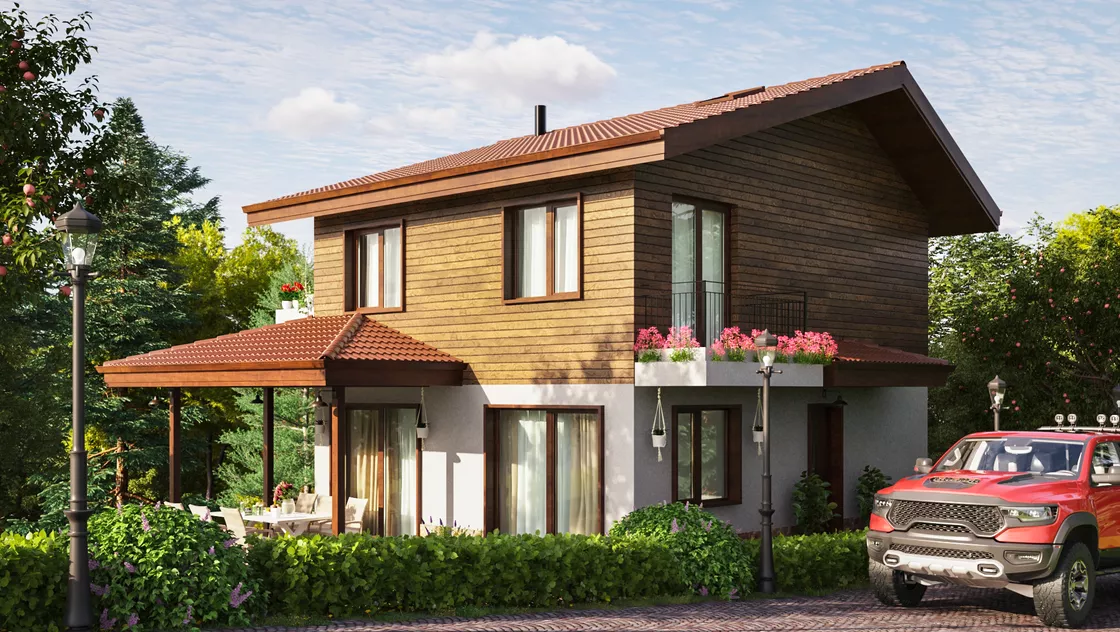 Проект на къща в с. Ковачевци