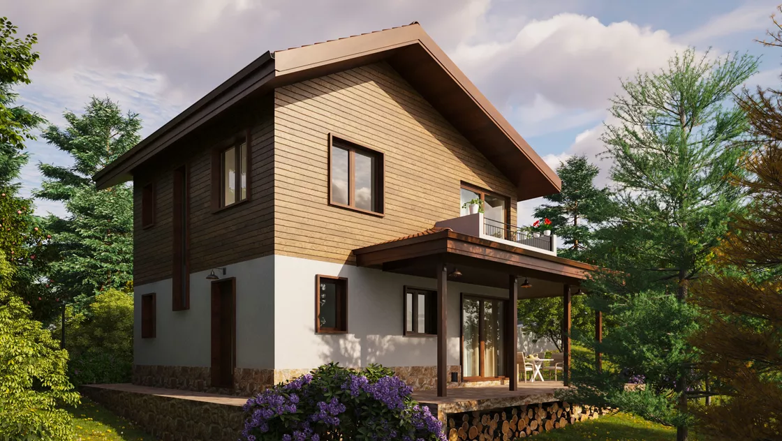 Проект на къща в с. Ковачевци
