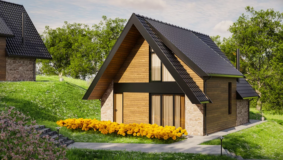 Проект на къща в с. Ковачевци