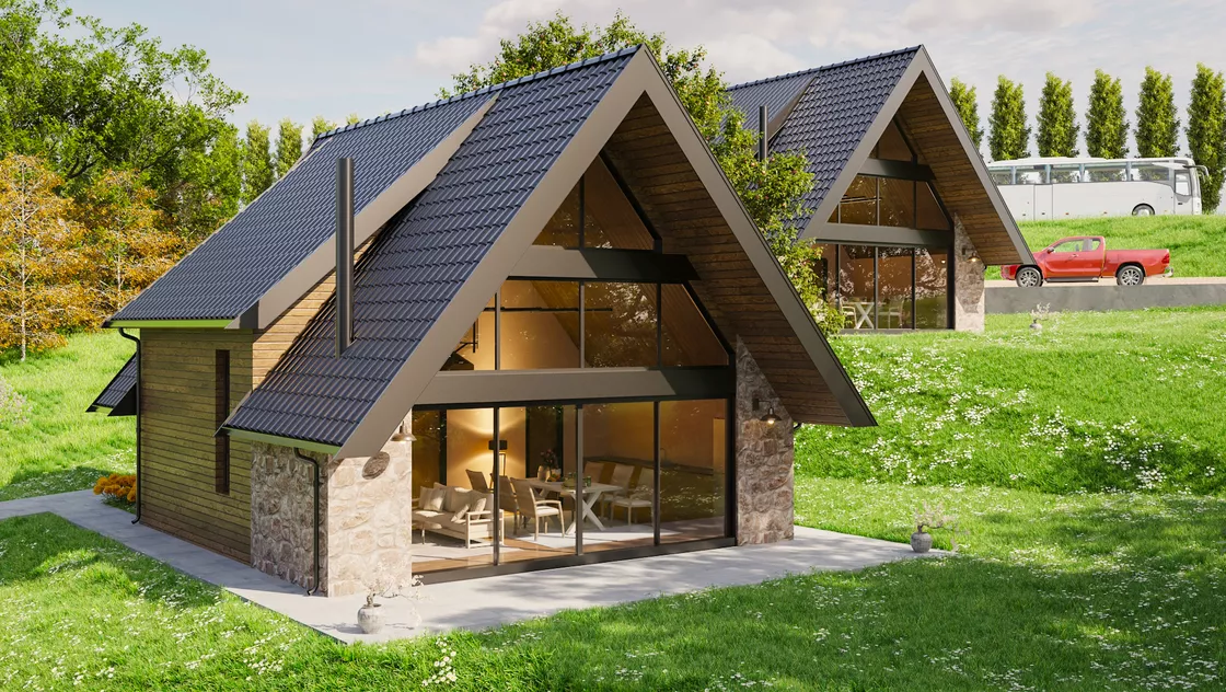 Проект на къща в с. Ковачевци