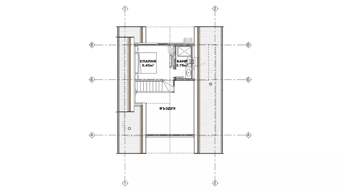План на втори етаж