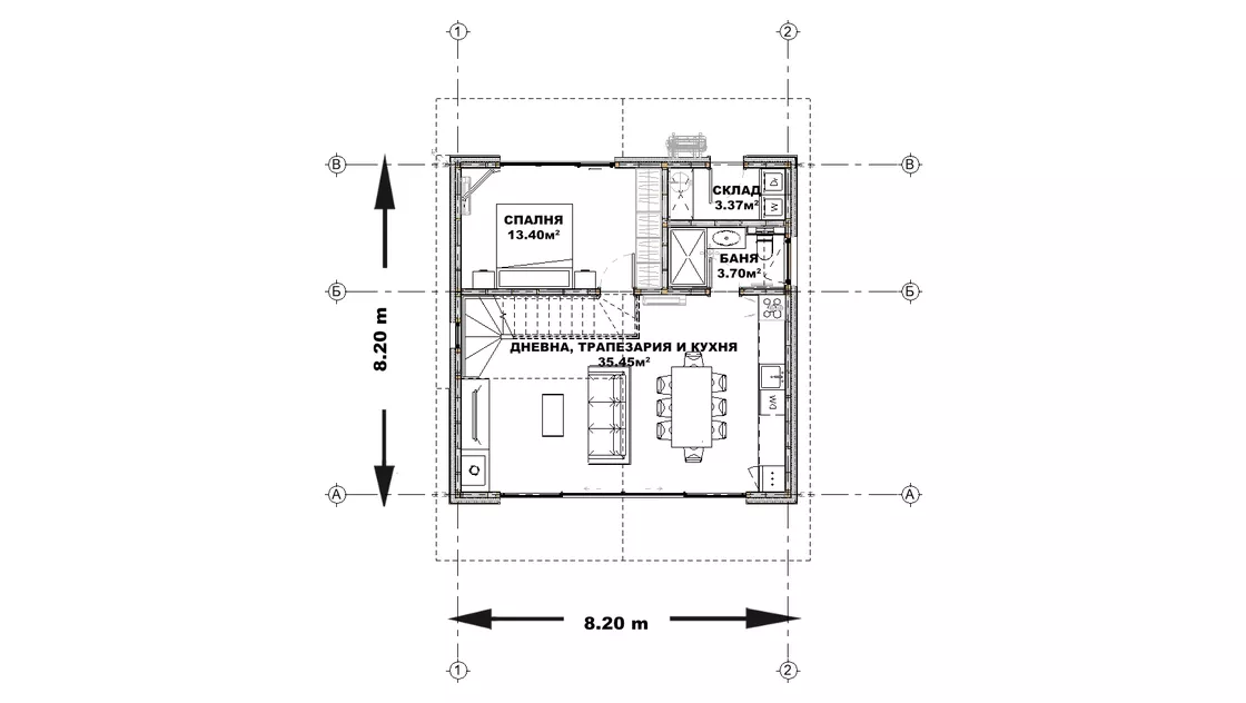 План на първи етаж