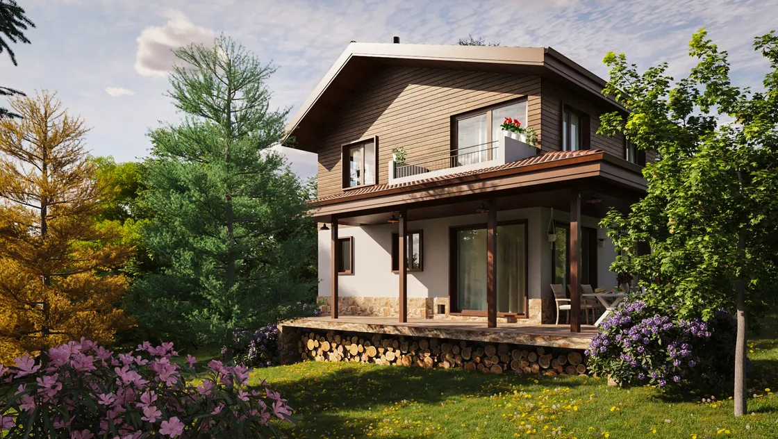 Проект на къща в с. Ковачевци