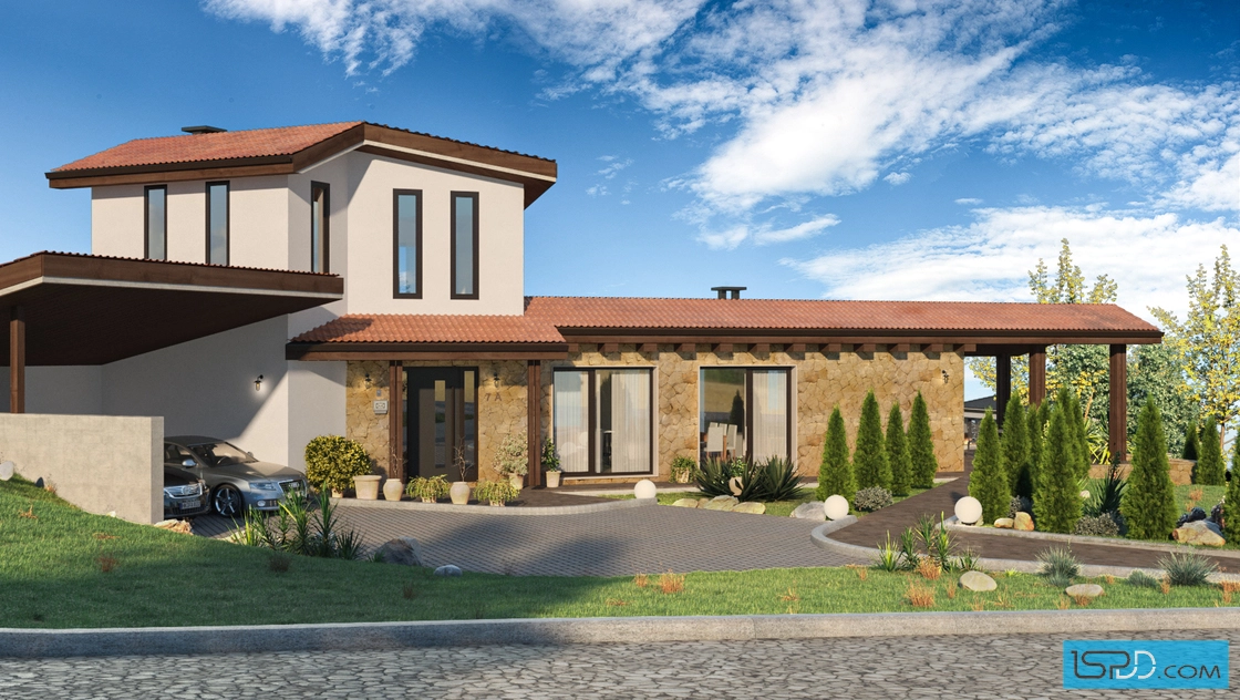 Проект на къща в с. Лозеница