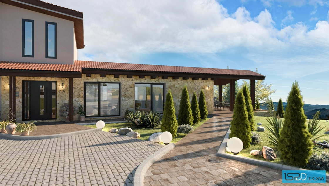 Проект на къща в с. Лозеница