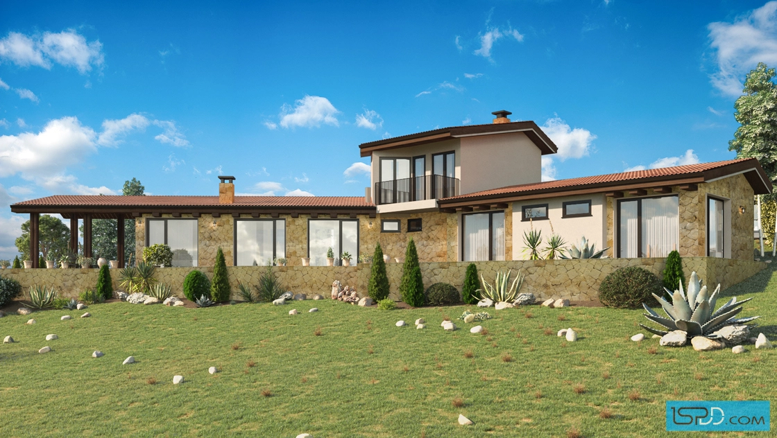 Проект на къща в с. Лозеница