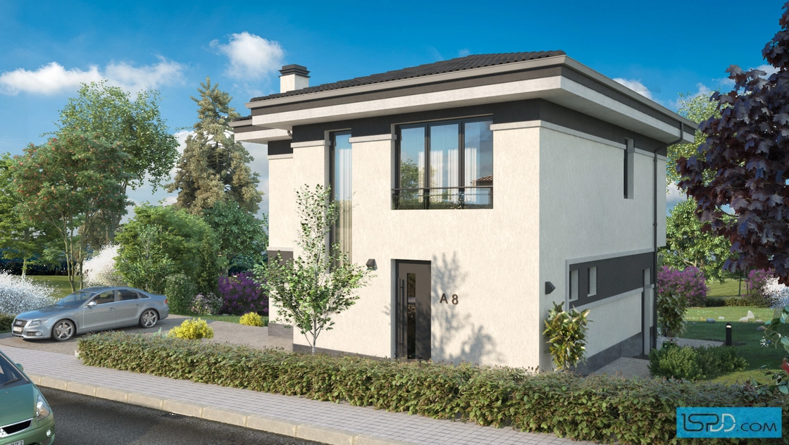 Проект на къща в с. Люлин