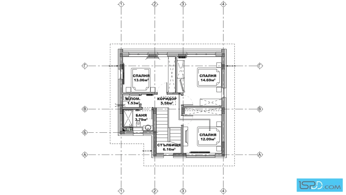 План на втори етаж