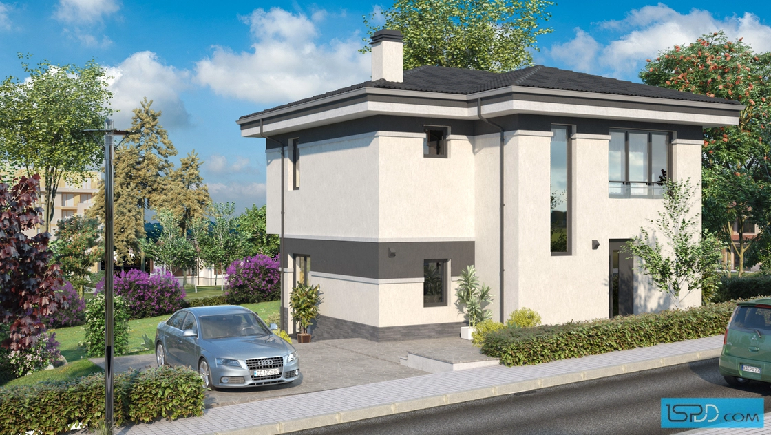 Проект на къща в с. Люлин