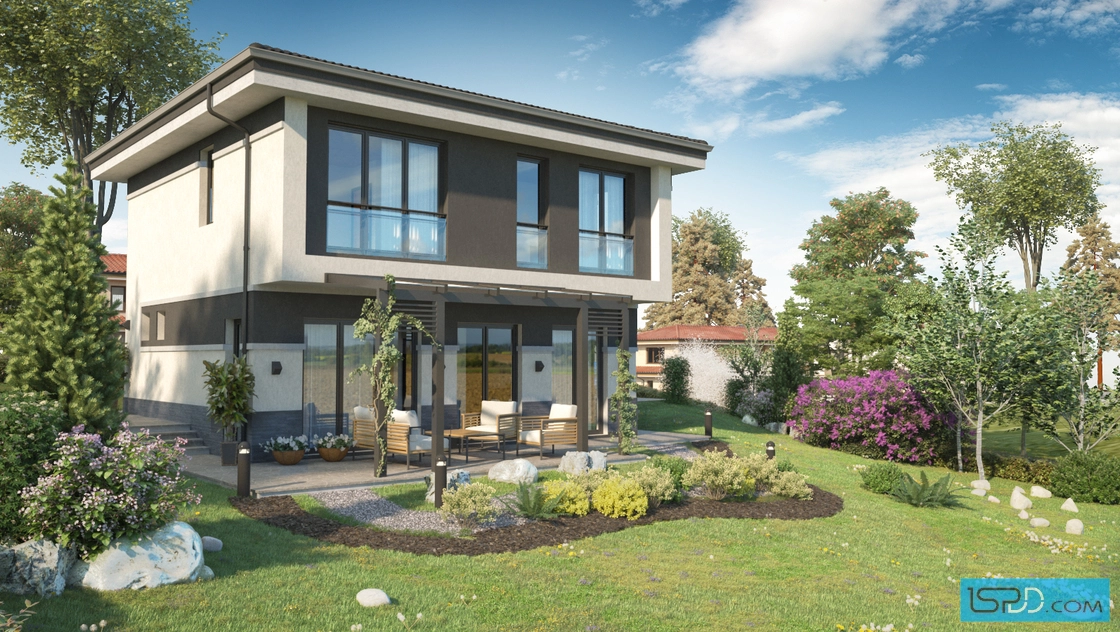 Проект на къща в с. Люлин