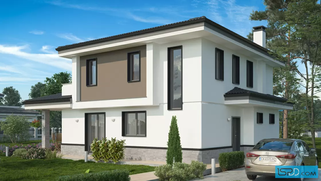 Проект на къща в с. Равно поле