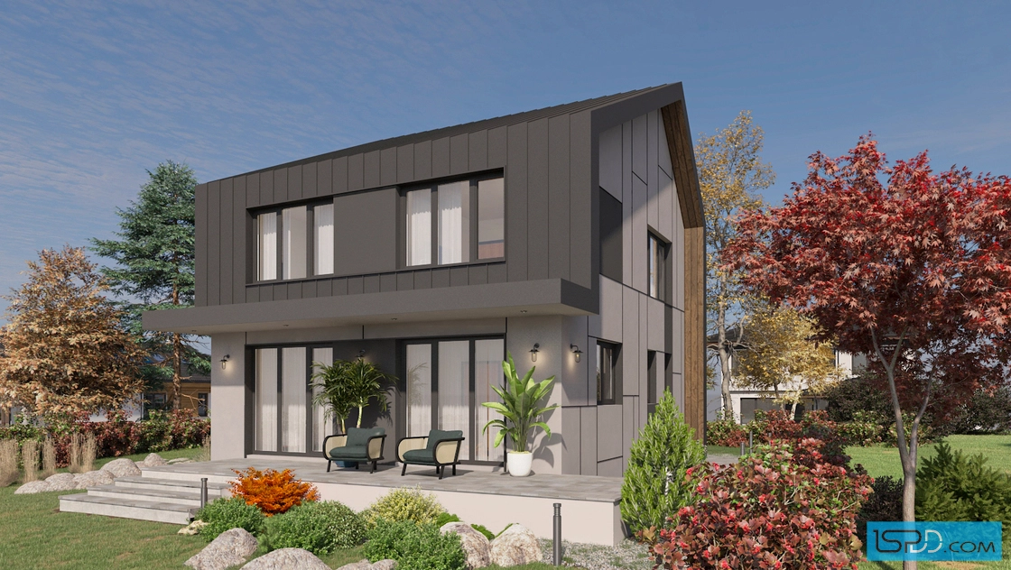 Проект на къща в с. Саранци