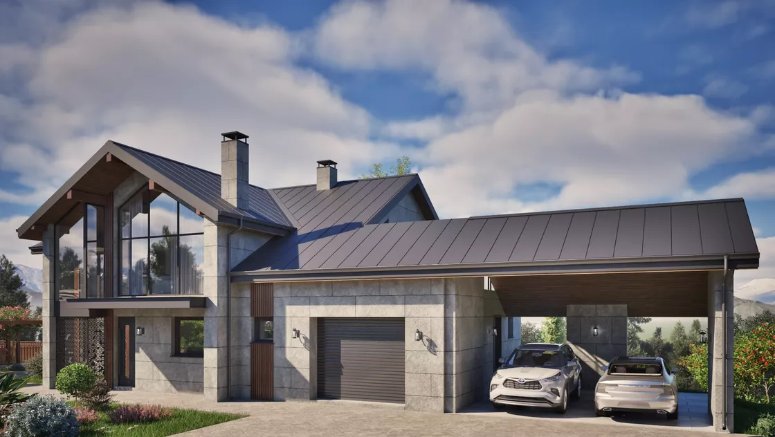 Проект на къща в с. Стар Кръвеник