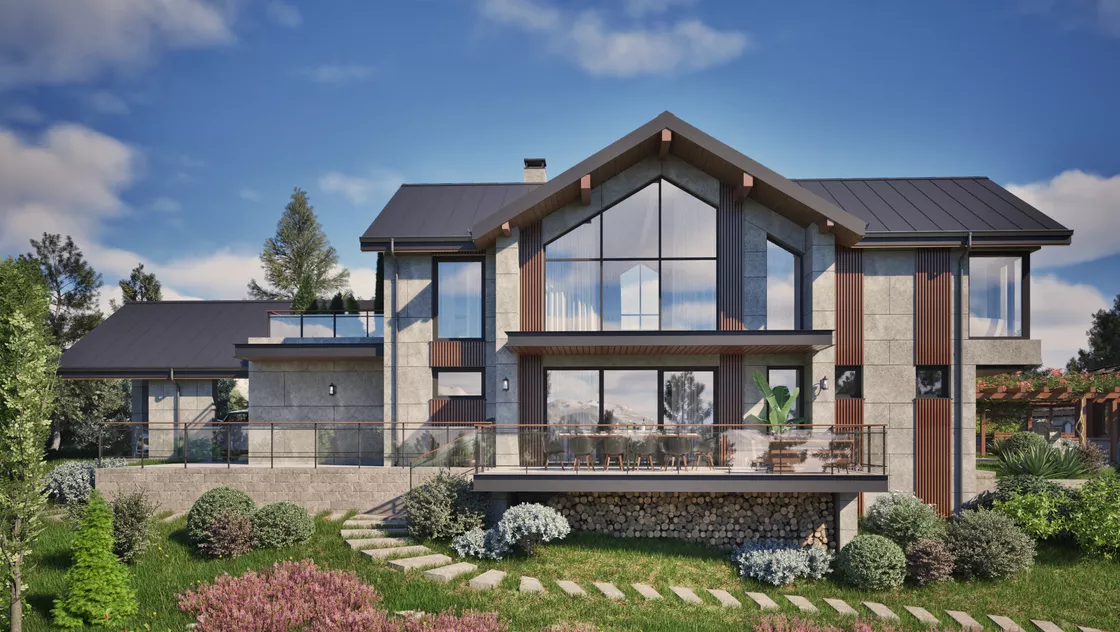 Проект на къща в с. Стар Кръвеник