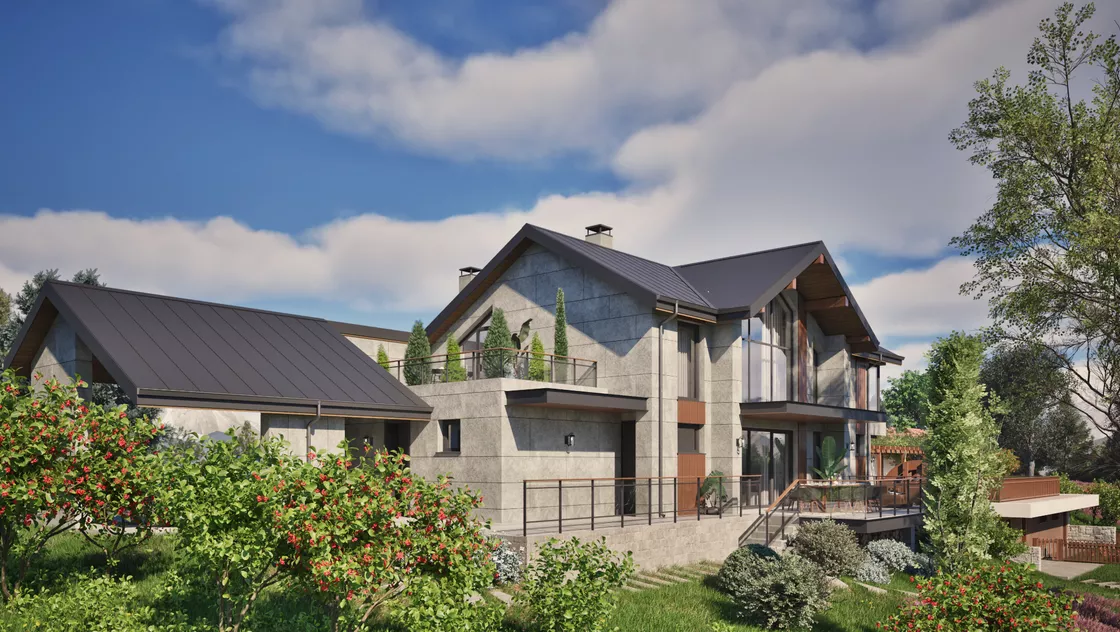 Проект на къща в с. Стар Кръвеник