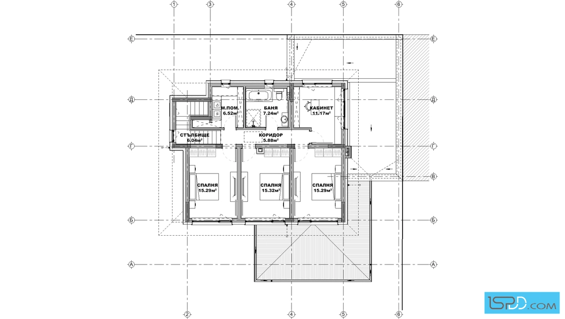 План на втори етаж